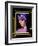 Woman In Purple Hat Frame 3-Art Deco Designs-Framed Giclee Print