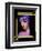 Woman In Purple Hat Frame 3-Art Deco Designs-Framed Giclee Print