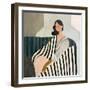 Woman in Recline-Mowzu-Framed Photographic Print