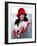 "Woman in Red Hat,"March 3, 1923-Neysa Mcmein-Framed Giclee Print