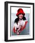 "Woman in Red Hat,"March 3, 1923-Neysa Mcmein-Framed Giclee Print