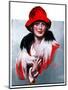 "Woman in Red Hat,"March 3, 1923-Neysa Mcmein-Mounted Giclee Print