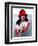 "Woman in Red Hat,"March 3, 1923-Neysa Mcmein-Framed Premium Giclee Print