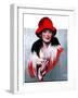 "Woman in Red Hat,"March 3, 1923-Neysa Mcmein-Framed Premium Giclee Print