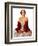 "Woman in Red Stole,"July 22, 1933-Penrhyn Stanlaws-Framed Giclee Print