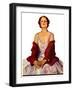 "Woman in Red Stole,"July 22, 1933-Penrhyn Stanlaws-Framed Giclee Print