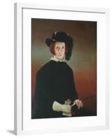 Woman in Riding Habit-null-Framed Giclee Print