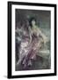 Woman in Rose, Olivia De Subercaseaux Concha-Giovanni Boldini-Framed Art Print