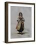 Woman in Russian Dress, C. 1843-Achille Devéria-Framed Giclee Print