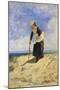 Woman in Sand, Circa 1875-Giuseppe De Nittis-Mounted Giclee Print