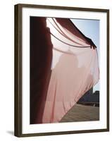 Woman in Sari at Taj Mahal, Agra, Uttar Pradesh, India (Mr)-Ian Trower-Framed Photographic Print