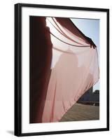 Woman in Sari at Taj Mahal, Agra, Uttar Pradesh, India (Mr)-Ian Trower-Framed Photographic Print