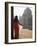 Woman in Sari at Taj Mahal, Agra, Uttar Pradesh, India (Mr)-Ian Trower-Framed Photographic Print