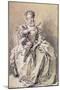 Woman in Spanish Costume-Francois Boucher-Mounted Giclee Print