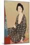 Woman in Summer Clothing.-Hashiguchi Goyo-Mounted Poster