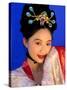 Woman in Tang Dynasty Traditional Costume, China-Bill Bachmann-Stretched Canvas