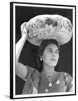 Woman in Tehuantepec, Mexico, 1929-Tina Modotti-Framed Premium Giclee Print