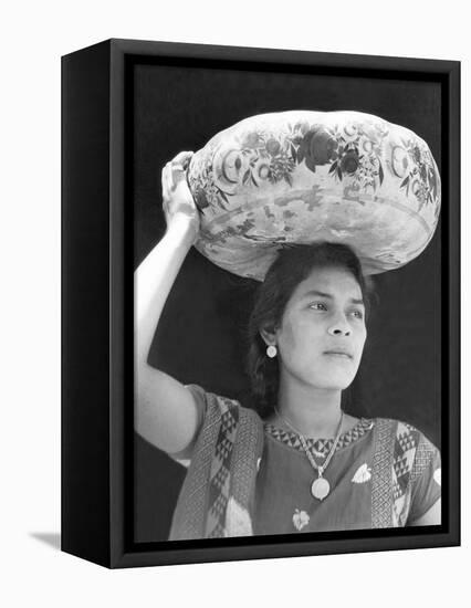 Woman in Tehuantepec, Mexico, 1929-Tina Modotti-Framed Stretched Canvas