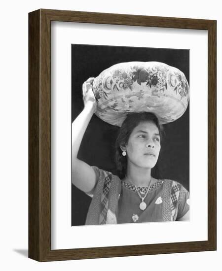 Woman in Tehuantepec, Mexico, 1929-Tina Modotti-Framed Giclee Print