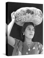 Woman in Tehuantepec, Mexico, 1929-Tina Modotti-Stretched Canvas