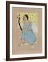 Woman in the Blue Dress-R^ Bienert-Framed Limited Edition