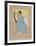 Woman in the Blue Dress-R^ Bienert-Framed Limited Edition