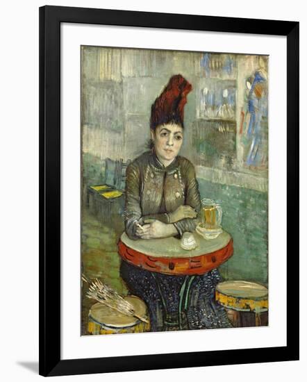 Woman in the 'Cafe Tambourin', 1887-Vincent van Gogh-Framed Giclee Print