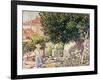 Woman in the Garden, 1902-Louis Valtat-Framed Giclee Print