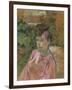 Woman in the Garden of Monsieur Forest, 1889-1891-Henri de Toulouse-Lautrec-Framed Giclee Print