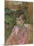 Woman in the Garden of Monsieur Forest, 1889-1891-Henri de Toulouse-Lautrec-Mounted Giclee Print