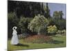 Woman in the Garden-Claude Monet-Mounted Art Print