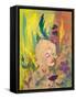 Woman in the Garden-Robin Maria-Framed Stretched Canvas