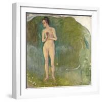 Woman in the Stream, 1903-Ferdinand Hodler-Framed Giclee Print