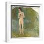 Woman in the Stream, 1903-Ferdinand Hodler-Framed Giclee Print