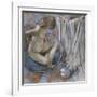 Woman in the Tub, 1884-Edgar Degas-Framed Giclee Print