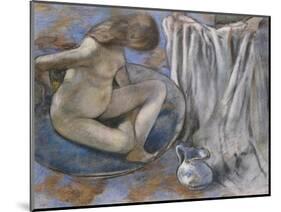 Woman in the Tub, 1884-Edgar Degas-Mounted Giclee Print