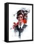 "Woman in Tie,"November 15, 1924-Charles A. MacLellan-Framed Stretched Canvas
