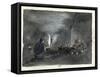 Woman in Tomb at Thebes-Wilkinson-Framed Stretched Canvas