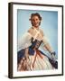 Woman in Traditional Costume-null-Framed Photographic Print