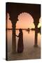 Woman in Traditional Dress, Jaisalmer, Western Rajasthan, India, Asia-Doug Pearson-Stretched Canvas