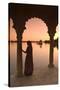 Woman in Traditional Dress, Jaisalmer, Western Rajasthan, India, Asia-Doug Pearson-Stretched Canvas