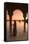 Woman in Traditional Dress, Jaisalmer, Western Rajasthan, India, Asia-Doug Pearson-Framed Stretched Canvas