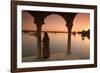 Woman in Traditional Dress, Jaisalmer, Western Rajasthan, India, Asia-Doug Pearson-Framed Photographic Print