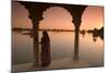 Woman in Traditional Dress, Jaisalmer, Western Rajasthan, India, Asia-Doug Pearson-Mounted Photographic Print