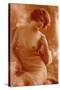 Woman in Transparent Wrap-null-Stretched Canvas