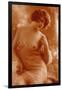 Woman in Transparent Wrap-null-Framed Art Print