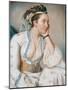 Woman in Turkish Dress, Mid of the 18th C-Jean-Étienne Liotard-Mounted Giclee Print