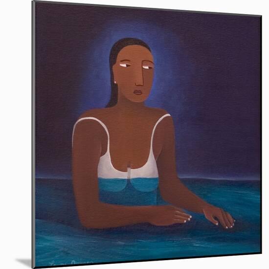 Woman in Water, 2004-Laura James-Mounted Giclee Print