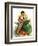 "Woman in Wheelbarrow,"June 20, 1931-Ellen Pyle-Framed Giclee Print