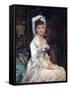 Woman in White, 1879-Eva Gonzales-Framed Stretched Canvas